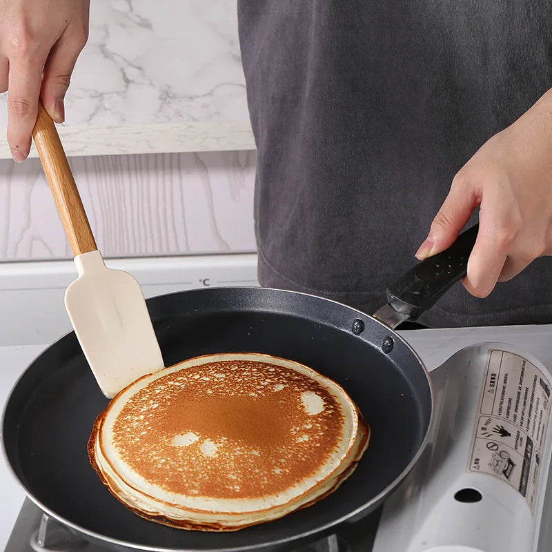 La Spatule Truffe & Cie — Manche bois et tête silicone