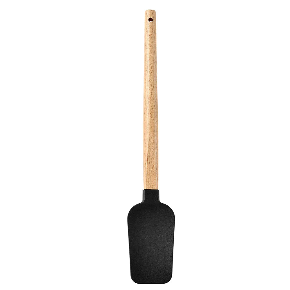 La Spatule Truffe & Cie — Manche bois et tête silicone