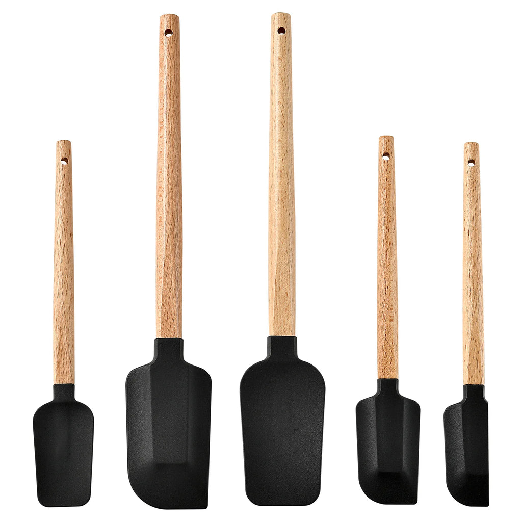 La Spatule Truffe & Cie — Manche bois et tête silicone