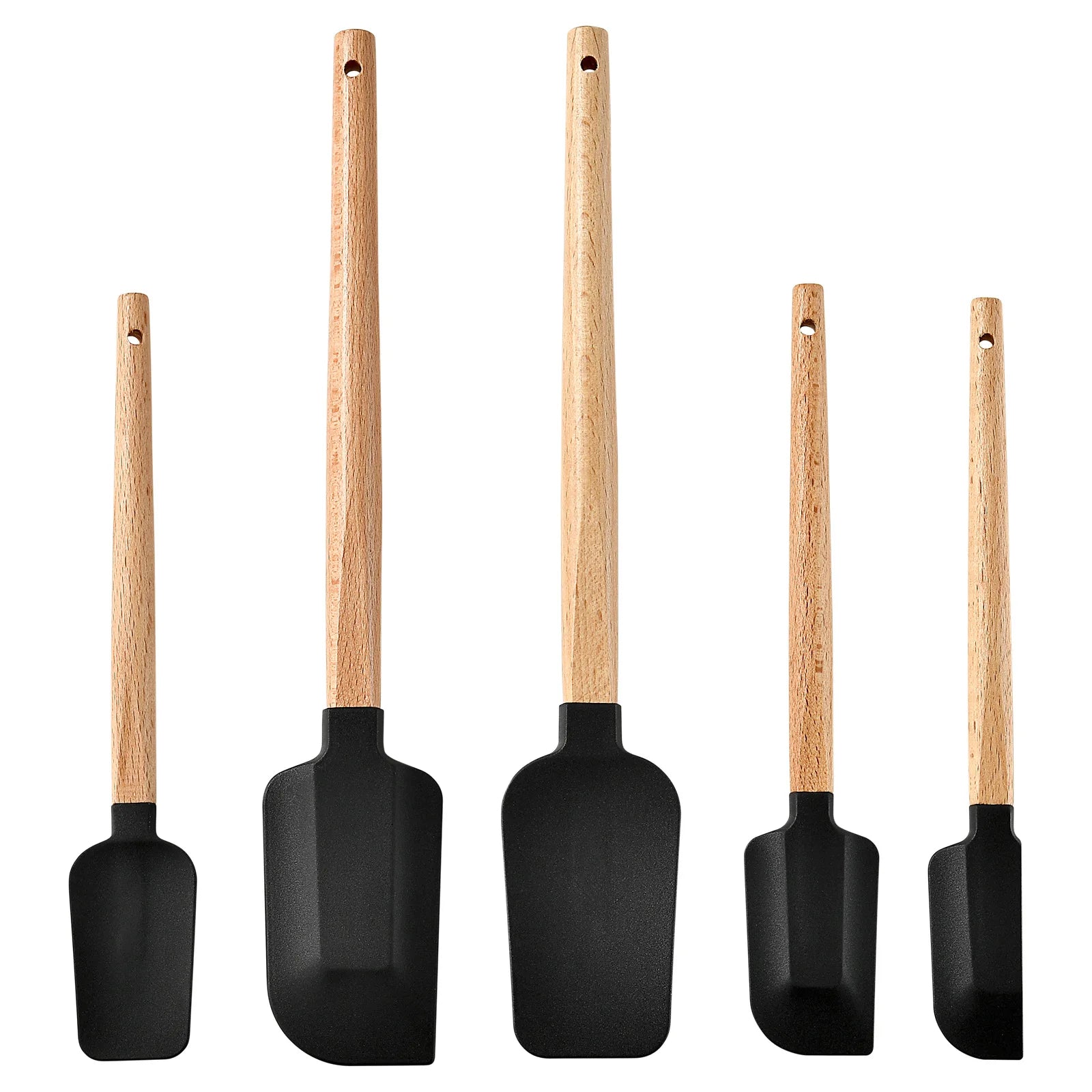 La Spatule Truffe & Cie — Manche bois et tête silicone
