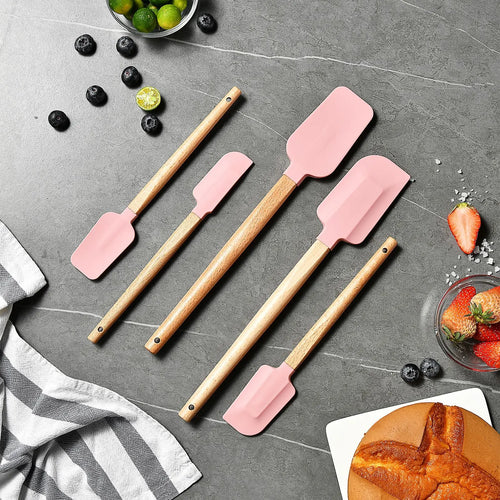 La Spatule Truffe & Cie — Manche bois et tête silicone