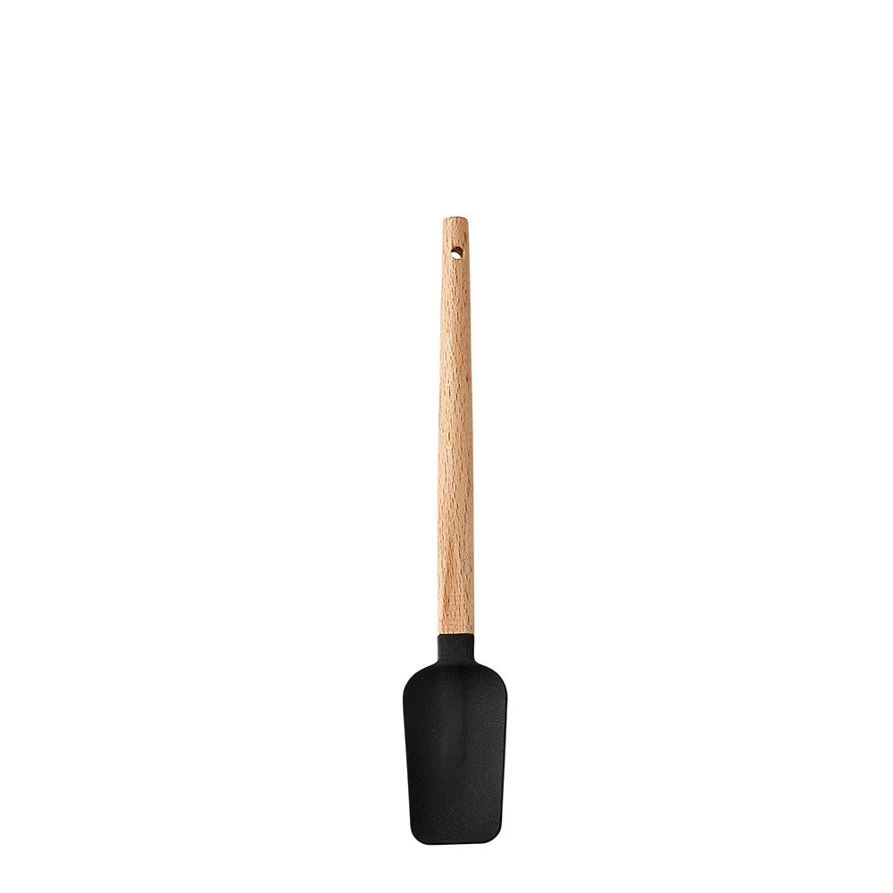 La Spatule Truffe & Cie — Manche bois et tête silicone