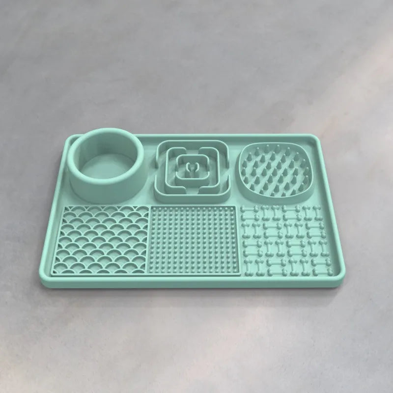 Le Gourmand — Tapis de léchage XXL anti-glouton pour grand chien
